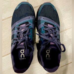 On Cloudgo Athletic Running Sneaker Shoes Womens Size 8 Black Eclipse